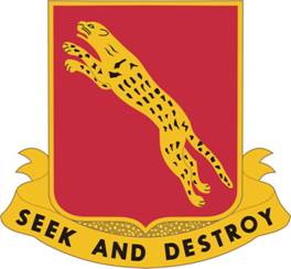 Coat of arms (crest) of 138th Regiment, Indiana Army National Guard