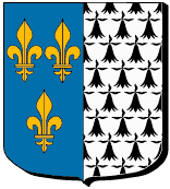 Blason de Bourg-la-Reine / Arms of Bourg-la-Reine