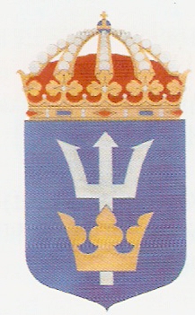 Coat of arms (crest) of the HMS Mysing, Swedish Navy