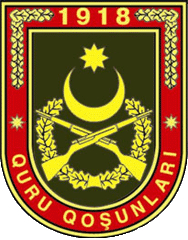 Blason de Azerbaijan Land Forces/Arms (crest) of Azerbaijan Land Forces