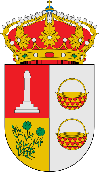 Escudo de Pelahustán/Arms (crest) of Pelahustán