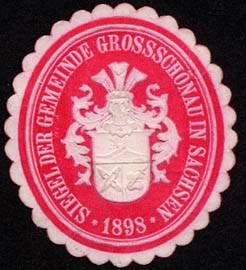 Seal of Großschönau (Sachsen)
