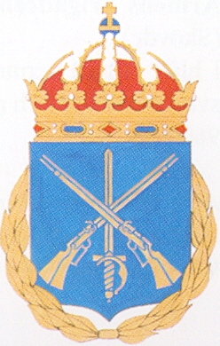 Coat of arms (crest) of the Infantry and Cavalry Officers Academy, Swedish Army