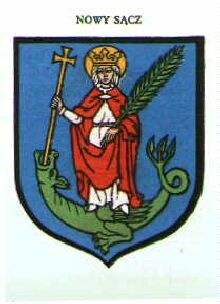 Arms of Nowy Sącz