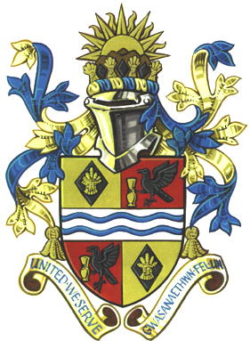 Torfaen - Coat of arms (crest) of Torfaen
