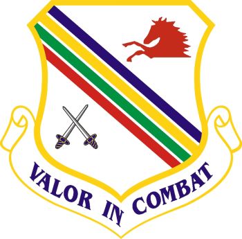 Coat of arms (crest) of the 354th Fighter Wing, US Air Force