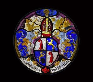 Arms (crest) of Johann Heinrich von Ostein