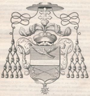 Arms (crest) of Jean-Siffrein Maury