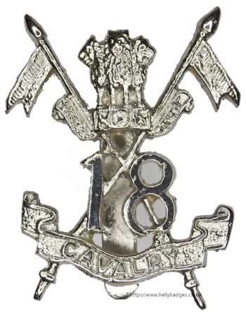 Arms of 18th Cavalry, Indian Army