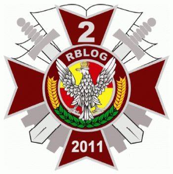 Coat of arms (crest) of 2nd Regional Logistics Base, Polish Army