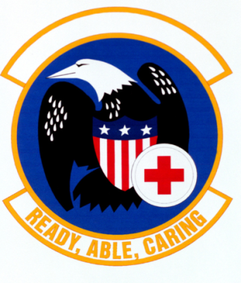 Coat of arms (crest) of the 442nd Medical Squadron, US Air Force