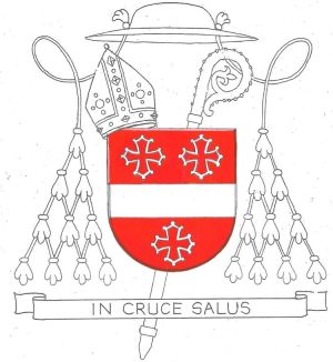 Arms (crest) of Jan Baptist Malou