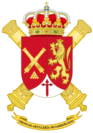 Field Artillery Group II-11, Spanish Army.png