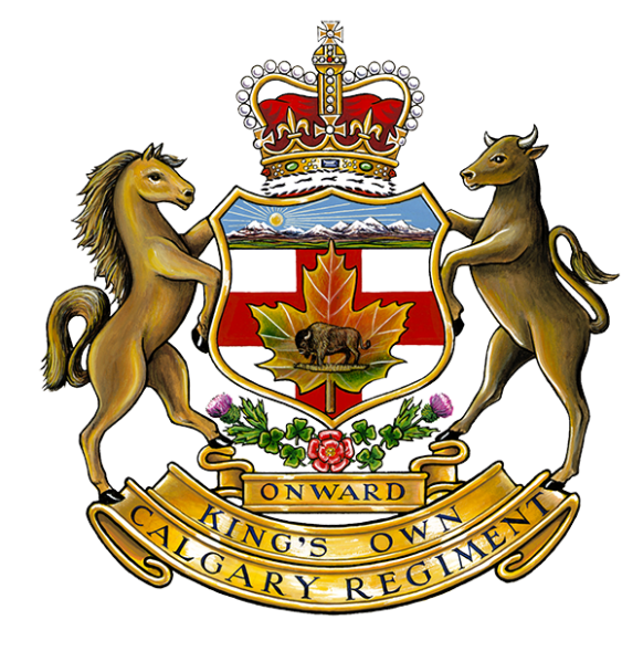 File:The King's Own Calgary Regiment (RCAC), Canadian Army.png