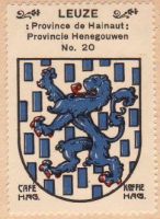 Blason de Leuze-en-Hainaut/Arms (crest) of Leuze-en-Hainaut