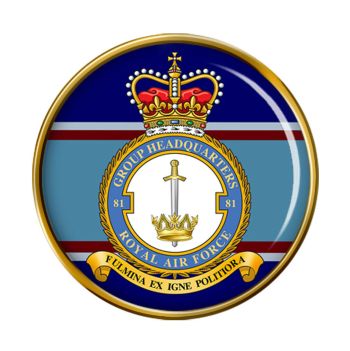 Coat of arms (crest) of the No 81 Group Headquarters, Royal Air Force