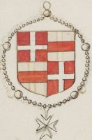 Arms (crest) of Antonio Fluvian de la Rivière