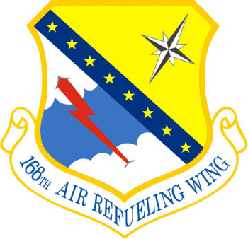 Coat of arms (crest) of the 168th Air Refueling Wing, Alaska Air National Guard