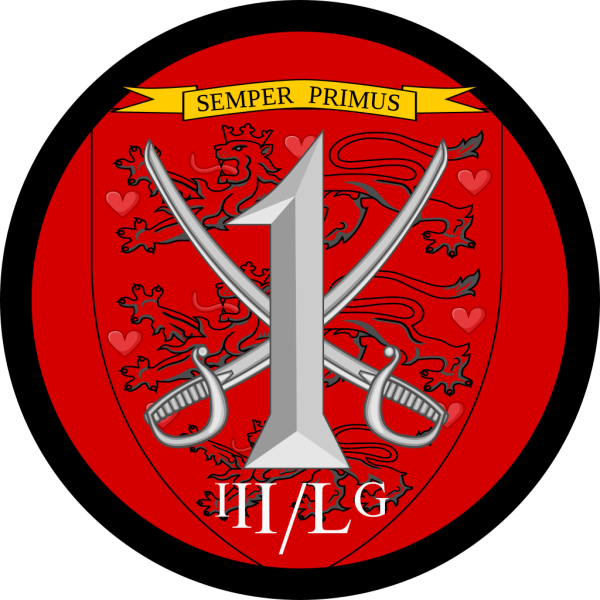 File:1st Company, III Battalion, The Royal Life Guards, Danish Army.png