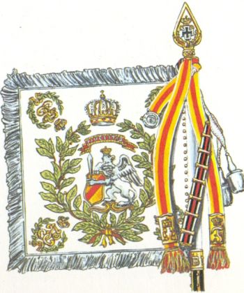 Coat of arms (crest) of 1st Badian Lifeguards Dragoon Regiment No 20