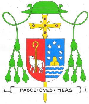 Arms (crest) of Stephen Tjephe
