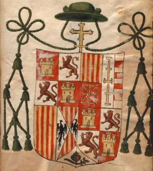 Arms (crest) of Hernando de Aragón