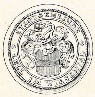 Wappen von Zell im Wiesental/Arms (crest) of Zell im Wiesental
