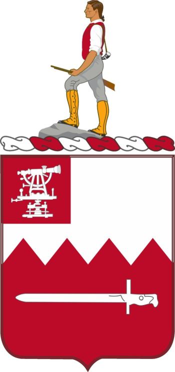 Coat of arms (crest) of 397th Engineer Battalion, US Army
