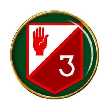 Coat of arms (crest) of the 3 Infantry Battalion, Irish Army