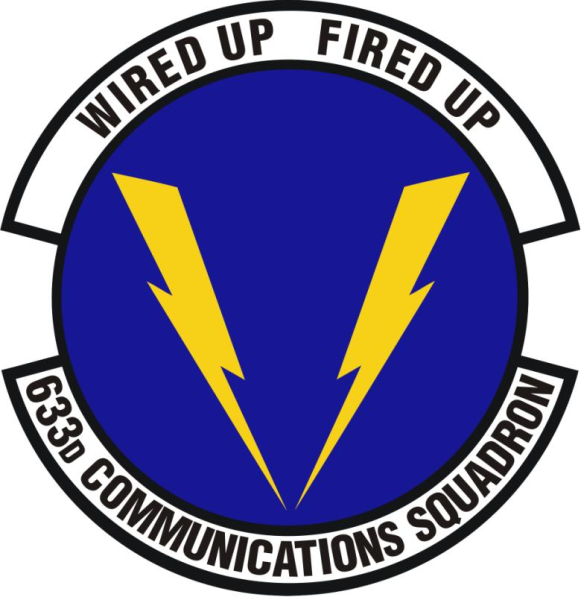 File:633rd Communications Squadron, US Air Force.png