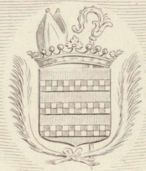 Arms of Pierre-Armand du Camboust de Coislin