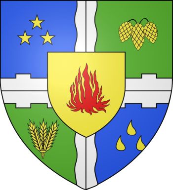 Arms (crest) of Sainte-Hélène-de-Kamouraska
