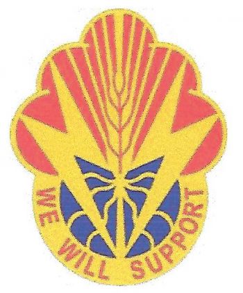 Coat of arms (crest) of 100th Support Battalion, US Army