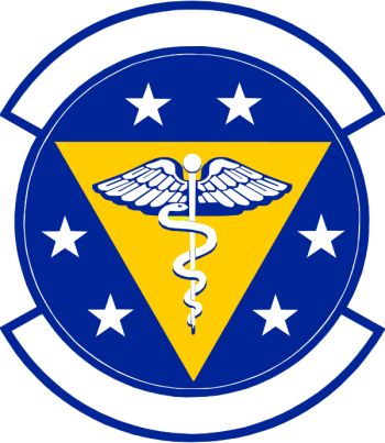 Coat of arms (crest) of the 86th Operational Medical Readiness Squadron, US Air Force