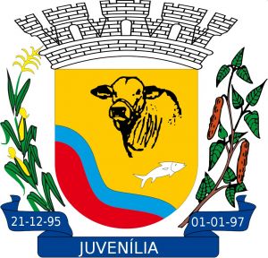 Brasão de Juvenília/Arms (crest) of Juvenília