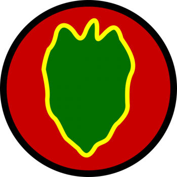 Coat of arms (crest) of 24th Infantry Division Victory Division, US Army