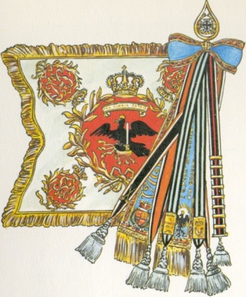Coat of arms (crest) of 1st Guards Dragoon Regiment Queen Victoria of Great Britain and Ireland, Germany