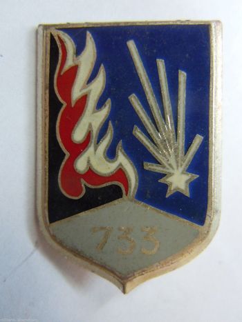 Blason de 733rd Munitions Company, French Army/Arms (crest) of 733rd Munitions Company, French Army