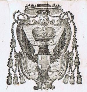 Arms of Serafino Filangeri