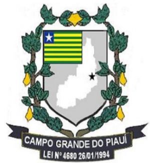 Brasão de Campo Grande do Piauí/Arms (crest) of Campo Grande do Piauí