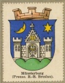 Arms of Münsterberg
