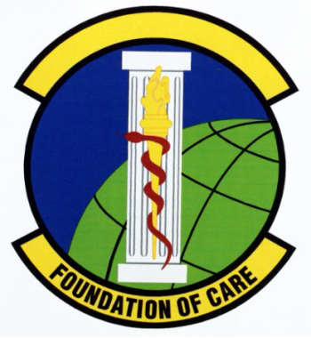 Coat of arms (crest) of the 52nd Medical Support Squadron, US Air Force