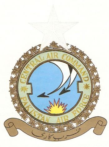 Coat of arms (crest) of the Central Air Command, Pakistan Air Force