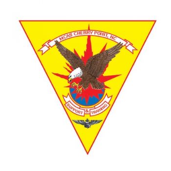 Coat of arms (crest) of the MCAS Cherry Point, USMC