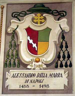 Arms of Alessandro della Marra