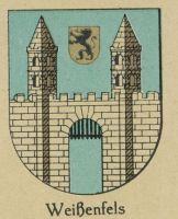 Wappen von Weissenfels/Arms (crest) of Weissenfels