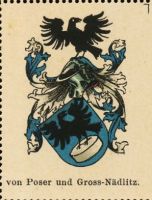 Wappen von Poser und Gross-Nädlitz
