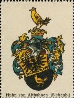 Wappen Huhn von Althuhnen