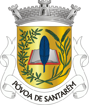 Brasão de Póvoa de Santarém/Arms (crest) of Póvoa de Santarém