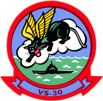 Coat of arms (crest) of the VS-30 Diamond Cutters, US Navy